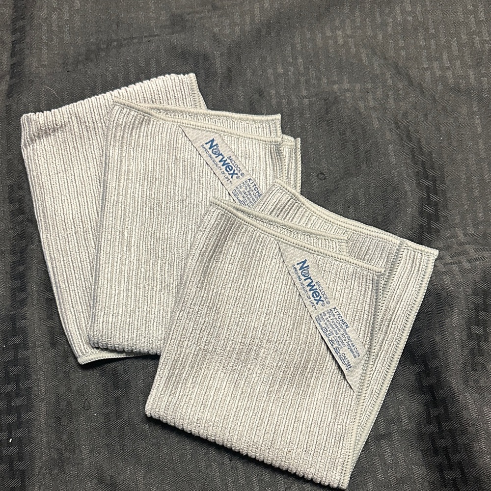 Norwex Silver Cleaning Cloth Trio